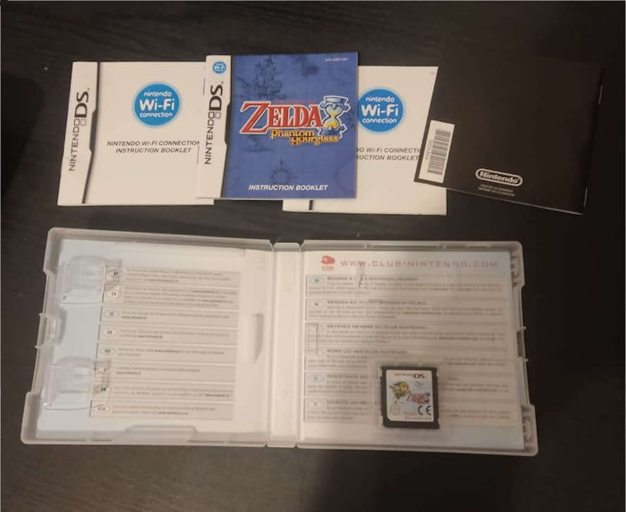 Zelda Phantom Hourglass Nintendo DS Rare Game For Sale!