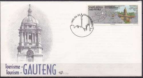 RSA 1995 Tourism Gauteng FDC 6.20a. LOOK SCAN