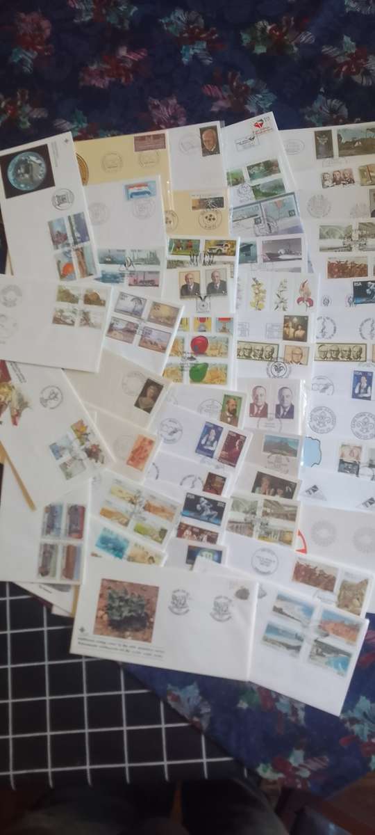 RSA bulklot of various FDC from various years @ R1 per cover.