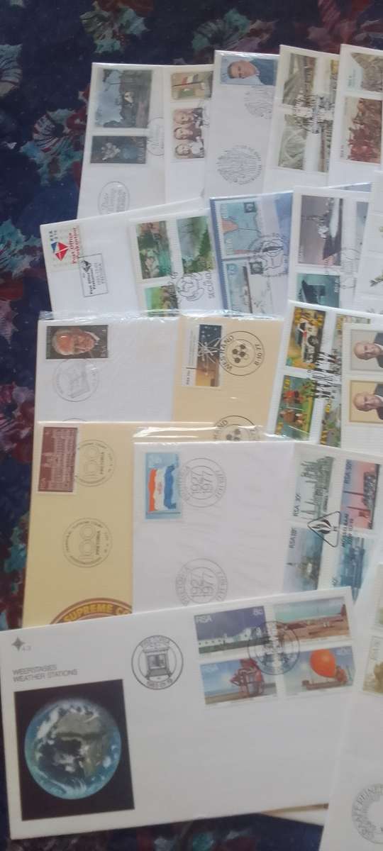 RSA bulklot of various FDC from various years @ R1 per cover.