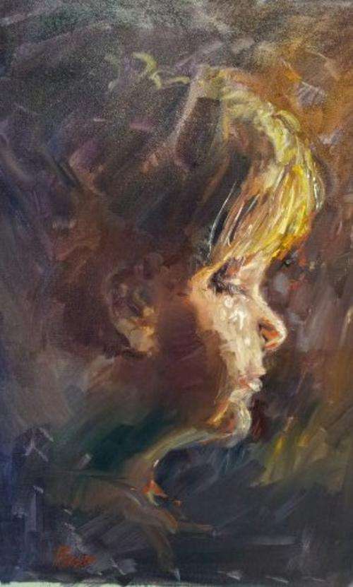 little(oil on canvas )