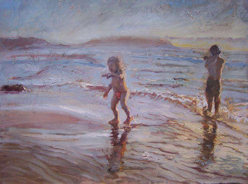 on the beach (Eric Eatwell)@R1-00 (value R7000-00)