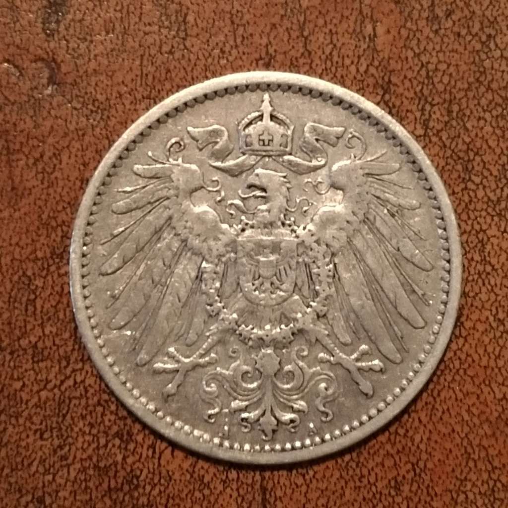 Germany: 1898 1 Mark  Silver