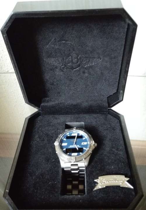 Original Breitling Aerospace Repetition Minutes - Pristine condition - With Box