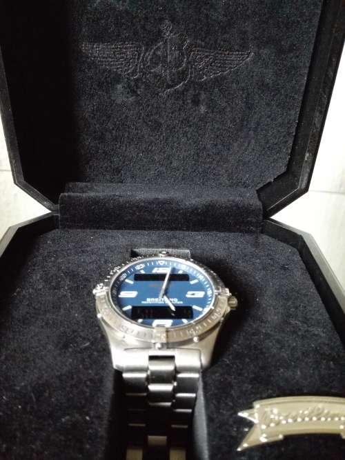 Original Breitling Aerospace Repetition Minutes - Pristine condition - With Box