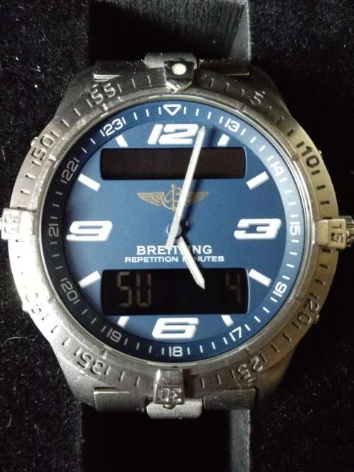 Original Breitling Aerospace Repetition Minutes - Pristine condition - With Box
