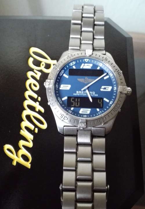 Original Breitling Aerospace Repetition Minutes - Pristine condition - With Box