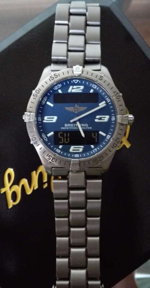 Original Breitling Aerospace Repetition Minutes - Pristine condition - With Box