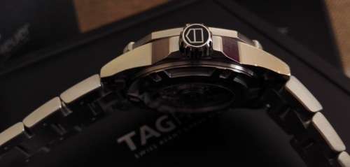 Original TAG Heuer AquaRacer 500m Calibre 5 Automatic - Pristine condition - with box and paperwork