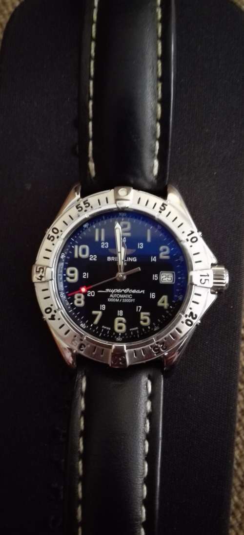 Breitling SuperOcean Automatic - Pristine condition - With Original Breitling service box