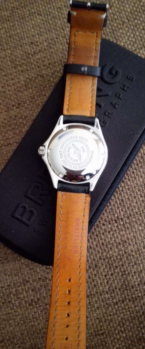 Breitling SuperOcean Automatic - Pristine condition - With Original Breitling service box