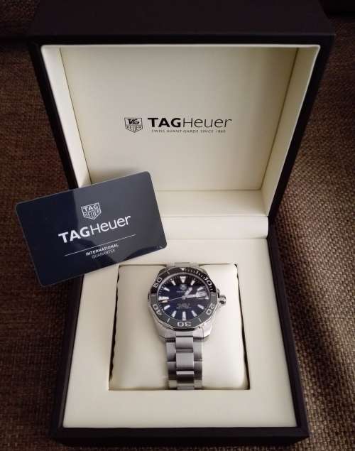 2016 TAG Heuer Aquaracer Calibre 5 Ceramic Bezel - Like New - Full Box and Paperwork