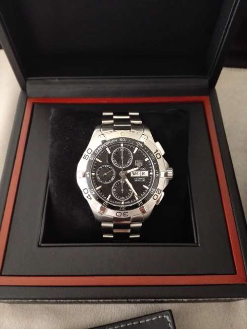 TAG Heuer AquaRacer DAY DATE Calibre 16 Automatic  - FULL BOX AND PAPERWORK