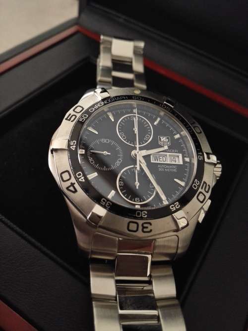 TAG Heuer AquaRacer DAY DATE Calibre 16 Automatic  - FULL BOX AND PAPERWORK