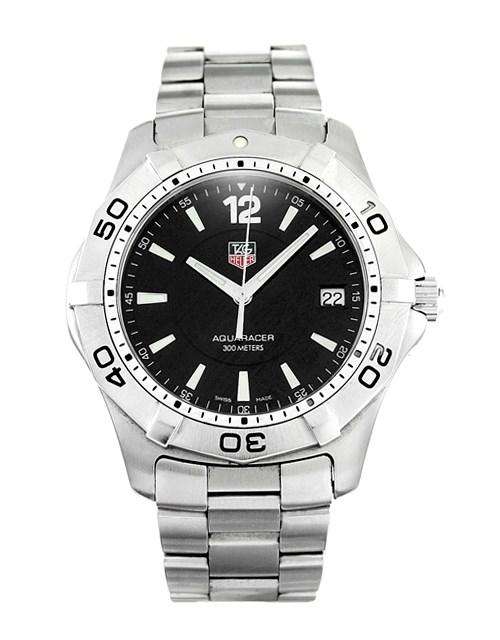 ORIGINAL TAG Heuer ***AQUARACER*** - WAF1110 - MENS Black dial - EXCELLENT Cond - No box or papers