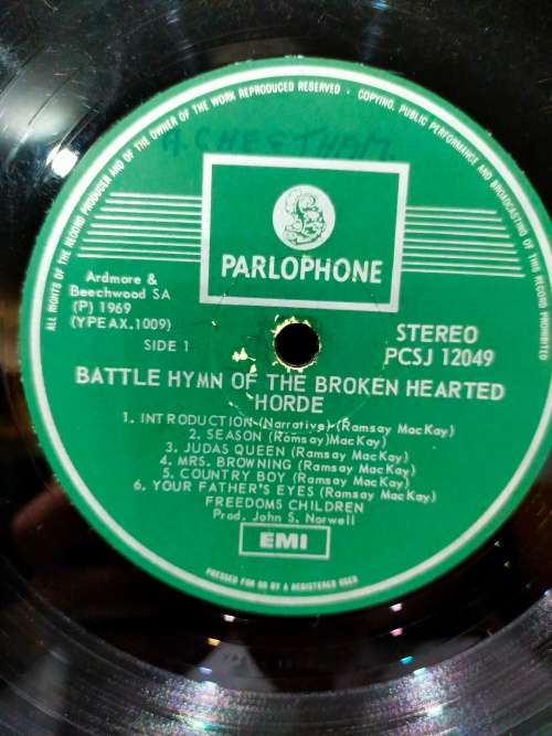 Freedoms Children - Battle Hymn of the broken hearted horde