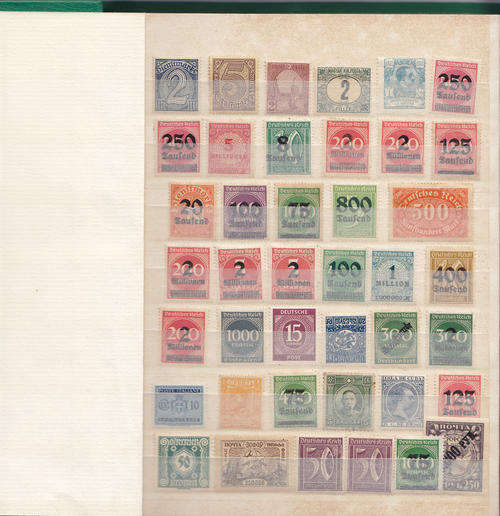 Worldwide early stamps (16 pages)