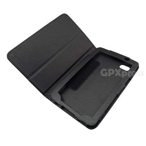 Leather Case for Samsung Galaxy Tab P1000 Black