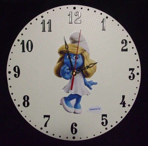 Smurfs Wall Clocks (All characters available)