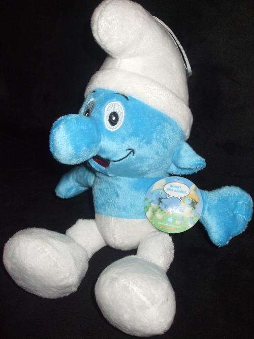 Normal Smurf Plush Doll  (+/- 31cm tall)
