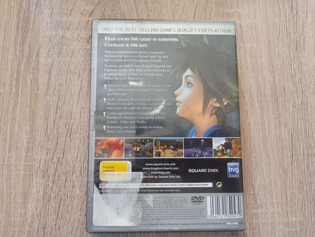 Kingdom Hearts (PS2) (Platinum)