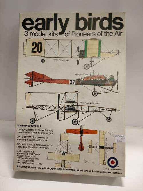 Early Birds 3 Model Kits of Pioneers of the Air