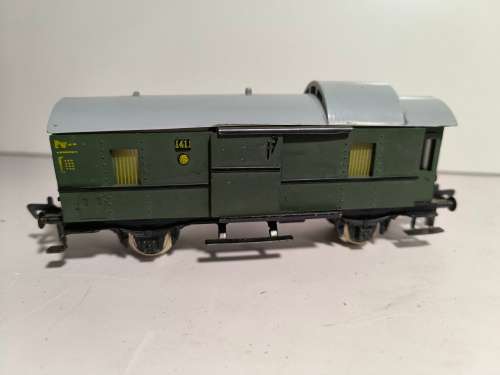 Vintage Fleischmann 1405 Baggage Van