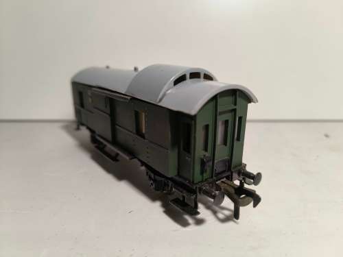 Vintage Fleischmann 1405 Baggage Van