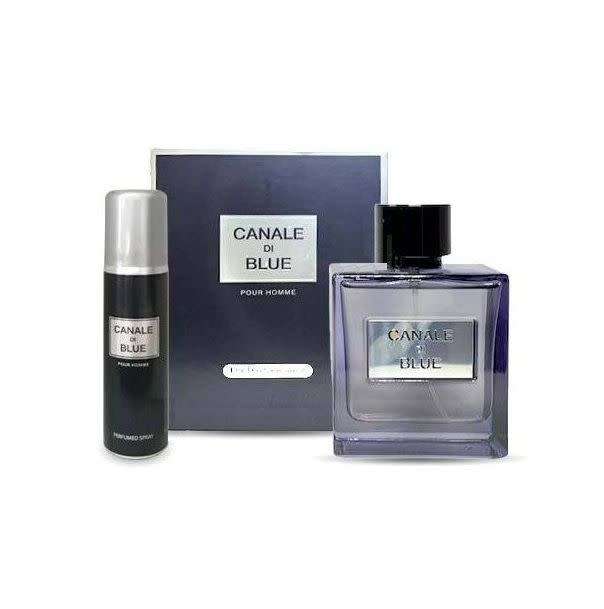 Canale Di Blue Pour Homme 100ml (Free Deo Included)