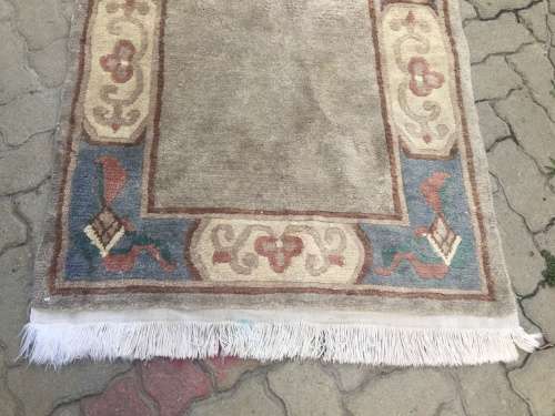 BEAUTIFUL SAVONNERIE CHINESE PURE WOOL PERSIAN CARPET
