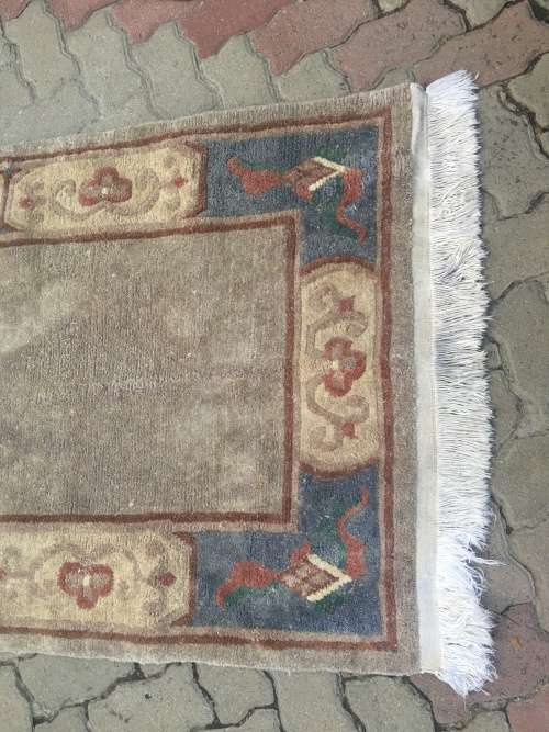 BEAUTIFUL SAVONNERIE CHINESE PURE WOOL PERSIAN CARPET