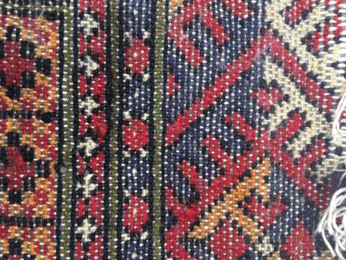VINTAGE BOHARA PERSIAN CARPET