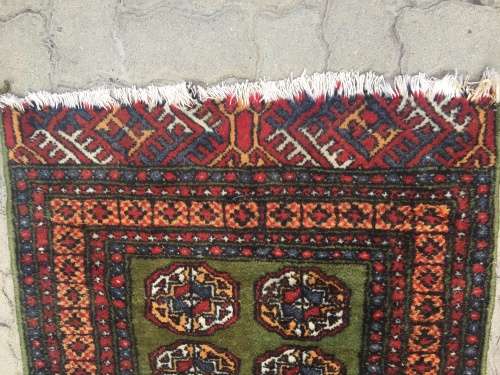 VINTAGE BOHARA PERSIAN CARPET