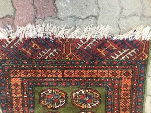 VINTAGE BOHARA PERSIAN CARPET