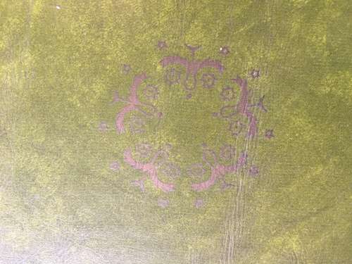 WOW !!! A STUNNING MAHOGANY LEATHER TOP HALF MOON TABLE