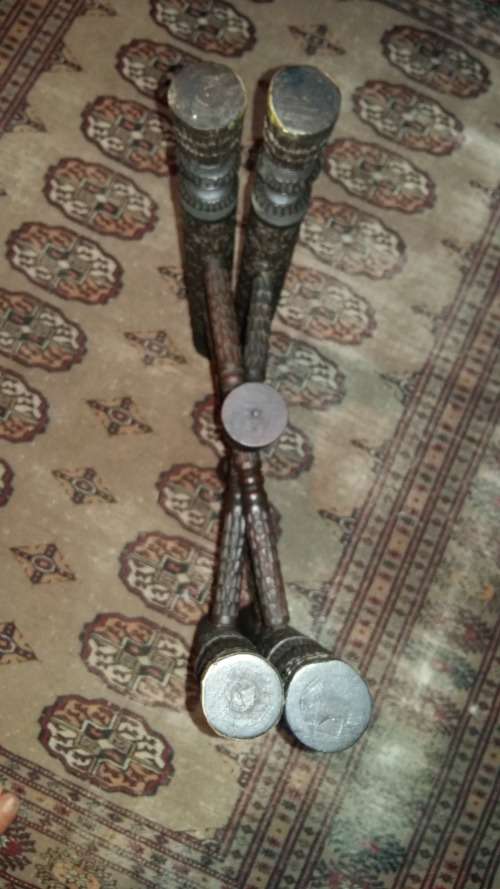 Vintage Morrocan brass fold up Table stand