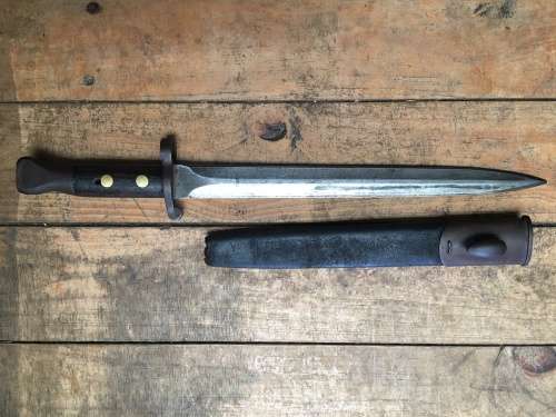 WW1 or BOER WAR WILKINSON BAYONET STAMPED 1892