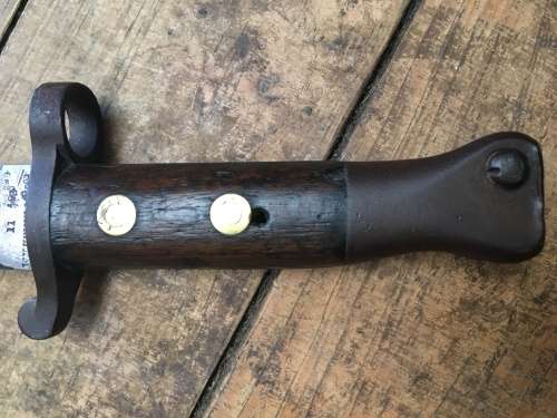 WW1 or BOER WAR WILKINSON BAYONET STAMPED 1892