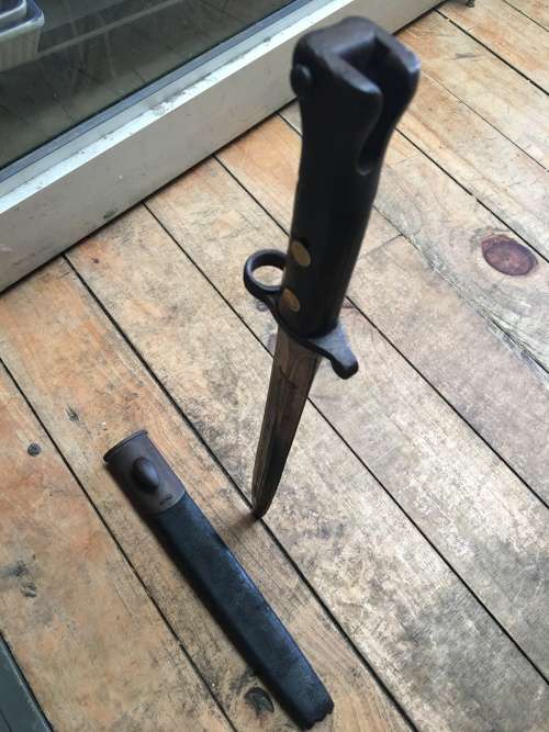 WW1 or BOER WAR WILKINSON BAYONET STAMPED 1892