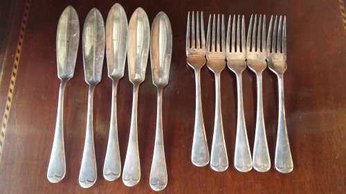 Antique Fish set, EPNS A1 Cooper Bros, Sheffield