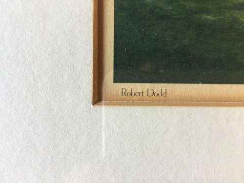 WOW !!! Vintage limited edition framed print of "English ships in Table Bay 1787" by Robert Dodd