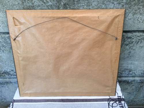 WOW !!! A STUNNING FRAMED PRINT OF A Landscape signed by famous Veld Sketchbook artist JEFF HUNTLY