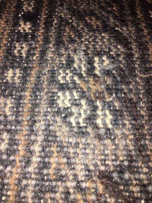 Stunning Vintage Brown Persian Rug. 144cm x 84cm