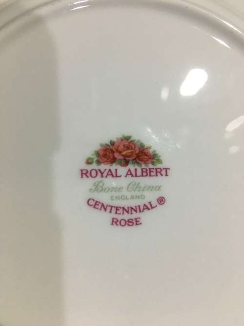 Royal Albert Bone China " Centennial rose " side plate  # 10