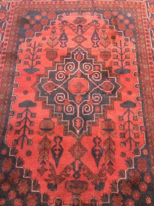 GORGEOUS GENUINE WOOL HAND KNOTTED PAKISTAN PERSIAN CARPET  1490 X 2000mm