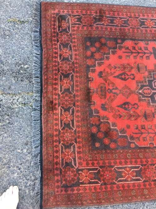 GORGEOUS GENUINE WOOL HAND KNOTTED PAKISTAN PERSIAN CARPET  1490 X 2000mm