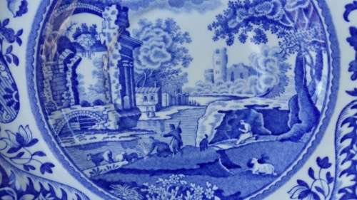 WOW !!!  A GORGEOUS SPODE TEA CUP AND SAUCER DUO