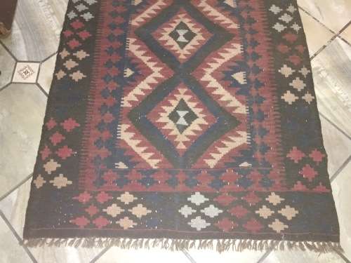 GORGEOUS PERSIAN SHIRAZ KELIM CARPET 1740 X 1040mm
