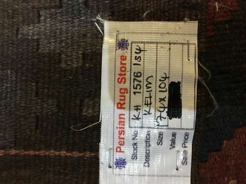 GORGEOUS PERSIAN SHIRAZ KELIM CARPET 1740 X 1040mm