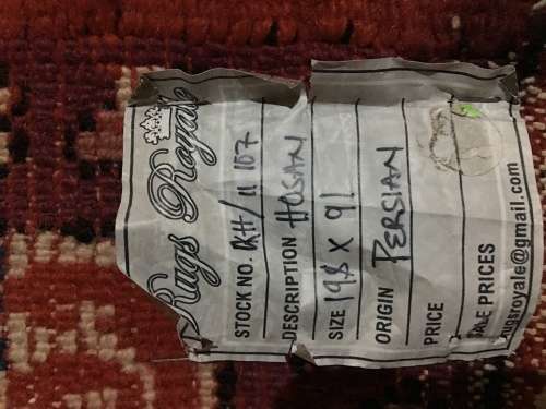 WOW !!!! GORGEOUS PURE WOOL HASSEIN ABAD (SOFREH) BALUCHI PERSIAN RUNNER 1980 X 910mm